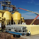 Isolamento silos di raffreddamento aggregati - Diga Namibia - Salini Impregilo Spa